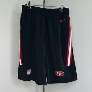 🔹 Nike NFL Onfield Apparel San Francisco Forty Niners Basketball Shorts